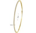 House Collection Slave Bracelet Gold Diamond 0.61ct H SI 1.5 X 60 mm