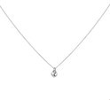 House collection 1326346 Silver Necklace Heart 1.2 mm x 36-38-40 cm