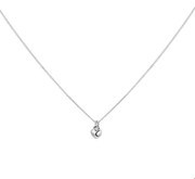 House collection 1326346 Silver Necklace Heart 1.2 mm x 36-38-40 cm