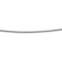 House collection 1002127 Silver Chain Omega Round 1.25 mm