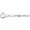 House collection 1002235 Silver Necklace Singapore 2.75 mm x 45 cm long