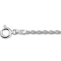 House Collection 1017707 Silver Chain Cord 2.0 mm x 45 cm long