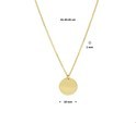 House collection 4020570 Necklace Yellow gold Round 1.0 mm x 41-43-45 cm