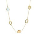 House collection 4020660 Necklace Yellow gold Gemstones 1.0 mm 42 - 45 cm