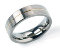 Boccia 0101-21 Ring Titanium Size 70