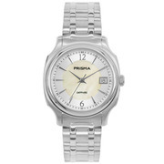 Prisma P.1135 Watch steel silver colored / mother of pearl 33 mm