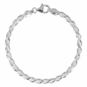 FirstChoice MKK03 Bracelet Cord silver 3 mm