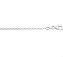 House collection 4101908 Necklace White gold Gourmet 1.7 mm wide 50 cm long