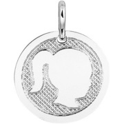 Huiscollectie 1324750 Zilverkleurig necklace with pendant