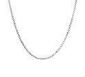 House collection 1329082 Silver Chain Venetian Sphere 1.5 mm 42 cm