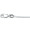 House collection 1018815 Silver Chain Venetian Sphere 1.2 mm x 38 cm