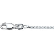 House collection 1018826 Silver Chain Venetian Sphere 1.5 mm x 50 cm
