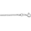 House collection 1001894 Silver Chain Figaro 2.0 mm x 45 cm