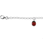 House collection Bracelet Silver Ladybug 15 cm
