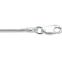 House collection 1002351 Silver Chain Snake Round 1.6 mm x 40 cm