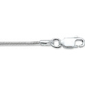 House collection 1008123 Silver Chain Snake Round 1.6 mm x 50 cm