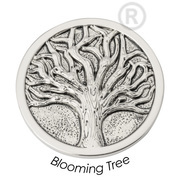 Quoins QMB-26L-E Disc Black Label Blooming Tree silver-coloured Large