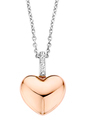 TI SENTO - Milano 6745SR Necklace with pendant Heart silver/rose colored