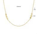 House collection 4020747 Necklace Yellow gold Rounds 1.0 mm x 41-45 cm