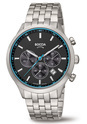 Boccia 3750-04 Watch chronograph titanium silver colored