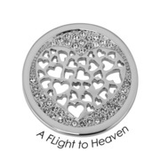 Quoins Disk Flight to Heaven steel silver Medium QMOA-41M-Z