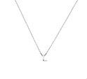 House collection 1330121 Silver Chain Letter L 1.1 mm 41 + 4 cm