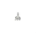 House Collection 1323147 Silver Charm Elephant 11.5 x 10.5 mm
