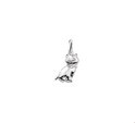 House collection 1323167 Silver Cat Charm 15.5 x 10 mm