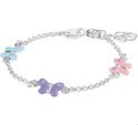 House collection Bracelet Silver Butterfly 1.7 mm 13 + 2 cm