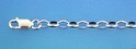 House collection Bracelet Silver Jasseron 3.5 mm 18 cm
