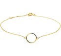 House Collection Bracelet Gold Round 0.8 mm 16.5 - 17.5 - 18.5 cm