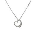 House collection 1322082 Silver Necklace Heart 1.3 mm 41 + 4 cm