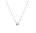 House collection 1324566 Silver Necklace Zirconia 1.2 mm 41 + 4 cm