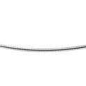 House collection 1016376 Silver Chain Omega Round 1.5 mm x 50 cm