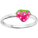 House collection Ring Strawberry Silver