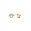 TI SENTO-Milano 7784SY Earrings silver and gold colored 8.4 x 6.8 mm