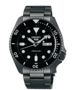 Seiko 5 Sports SRPD65K1 men's watch Automatic black dial 42.5 mm