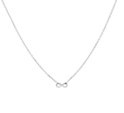 House collection 1332099 Silver Necklace Infinity 1.0 mm 36 + 4 cm
