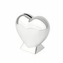 Zilverstad 7280261 Hart Money box silver plated lacquered