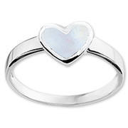 House collection Ring Heart Silver