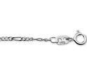 House collection Bracelet Silver Figaro 1.75 mm 18 cm