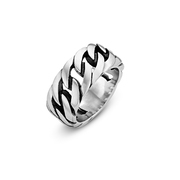 Frank 1967 7FR 0001 Ring gourmet steel silver-coloured Size 63