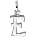 House collection 1321847 silver Charm Letter -E- of 12.5 x 7.5 mm