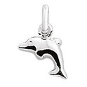 House collection 1321744 Silver Charm Dolphin 10 x 10.5 mm