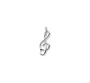 House collection 1323165 silver Charm Music key 17 mm