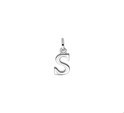 House collection 1323445 Silver Charm Letter -S- of 12 x 8 mm