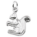 House collection silver Charm Squirrel