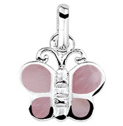 House collection silver Charm Butterfly