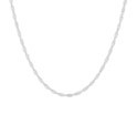 House collection 1328564 Silver Necklace Singapore 1.7 mm 41 + 4 cm