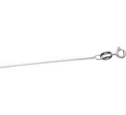 House collection 1001718 Silver Venetian Necklace 0.9 mm x 38 cm